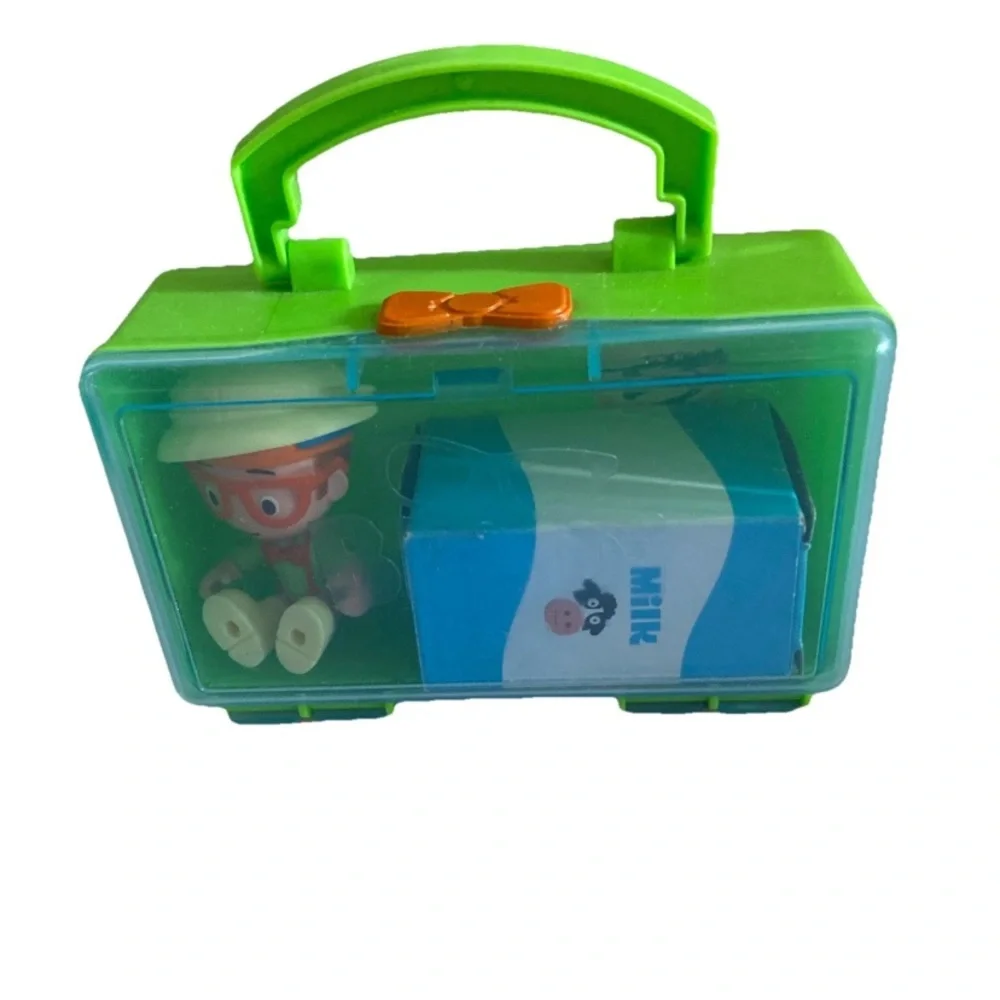 Blippi Lunch Box Surprise Toy And Mini Brands Whoppers Stove Top Raisin Orajel